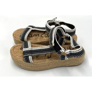 Sam Edelman Women's Espadrille Strappy Sandals Beige Size 7.5‎